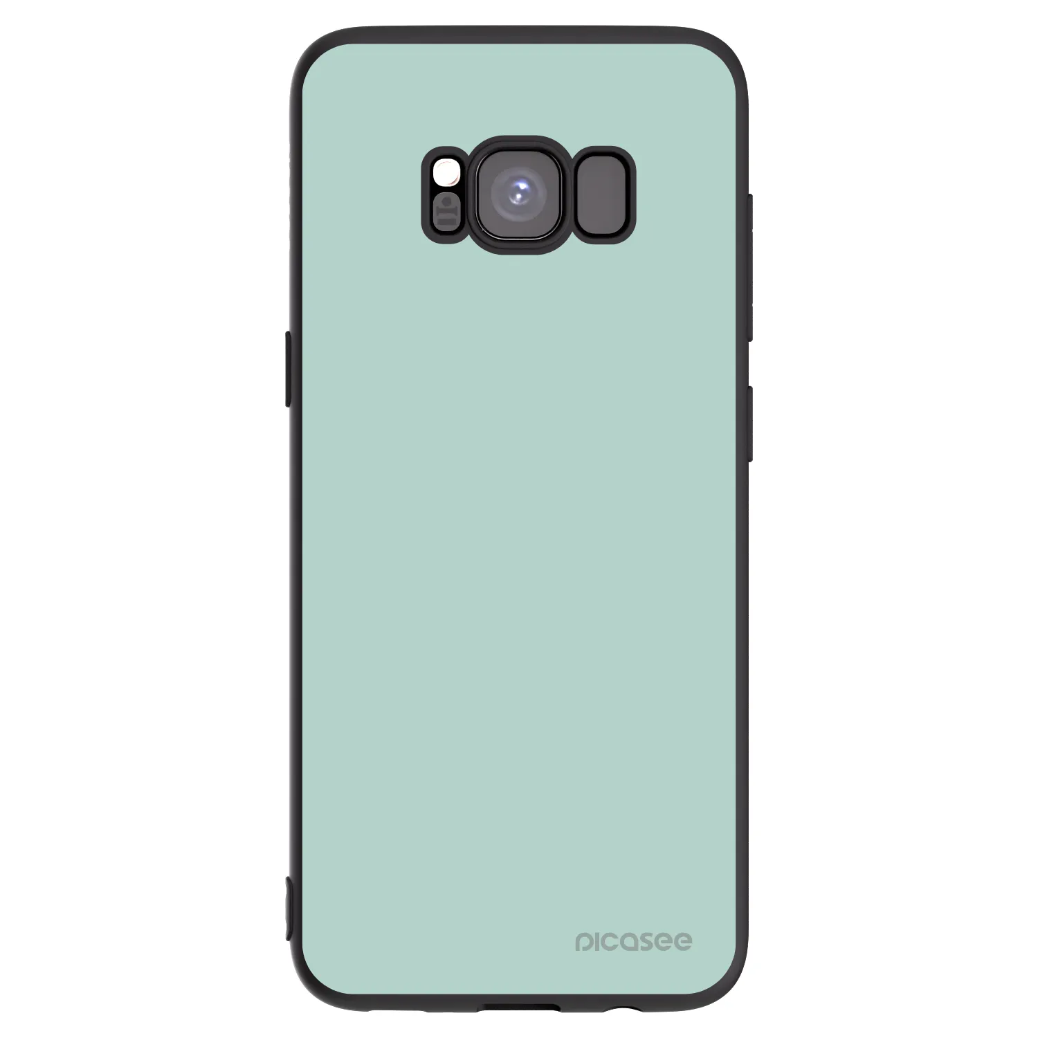 Picasee husă neagră din silicon pentru Samsung Galaxy S8 G950F - Pastel Charm