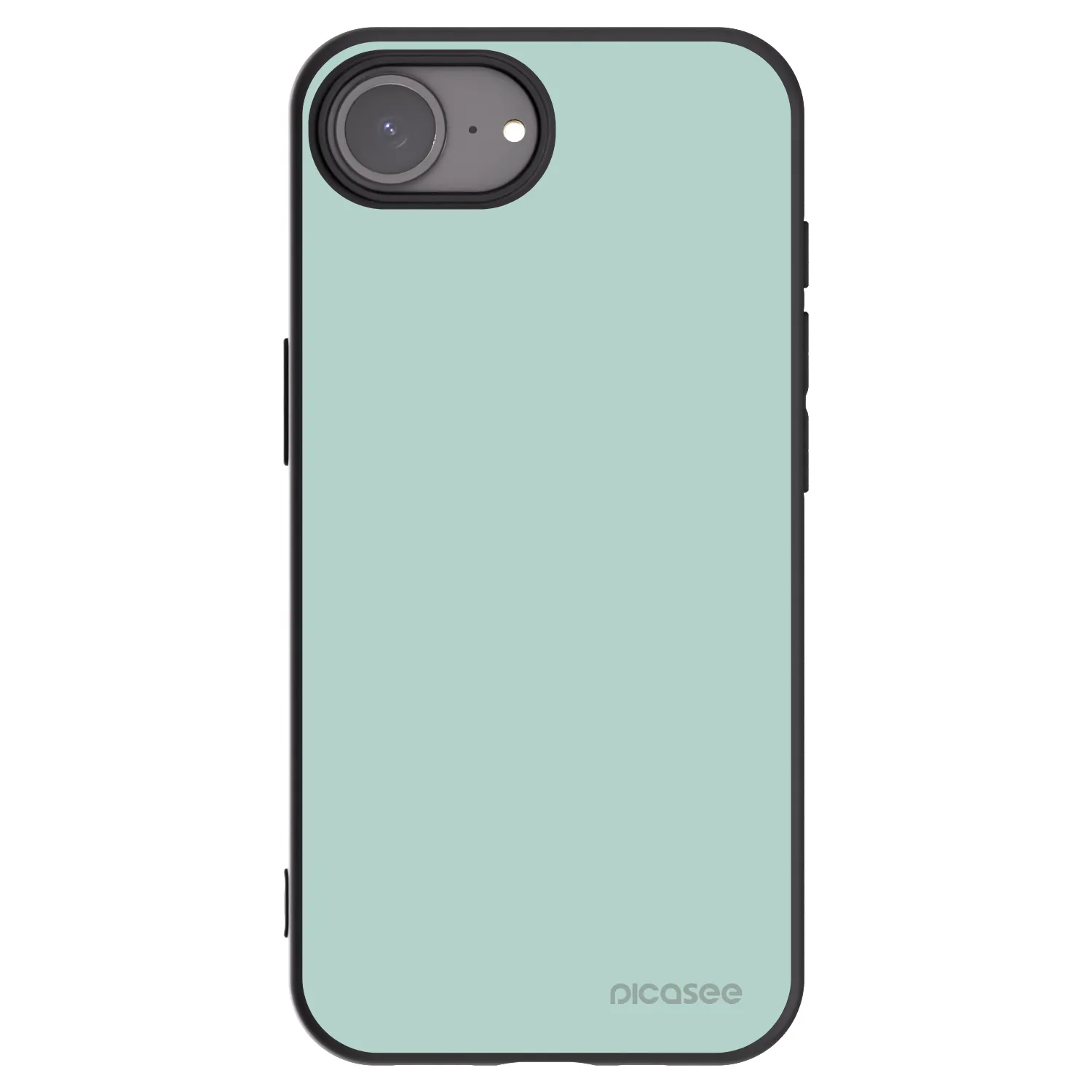 Picasee husă neagră din silicon pentru Apple iPhone 16e - Pastel Charm