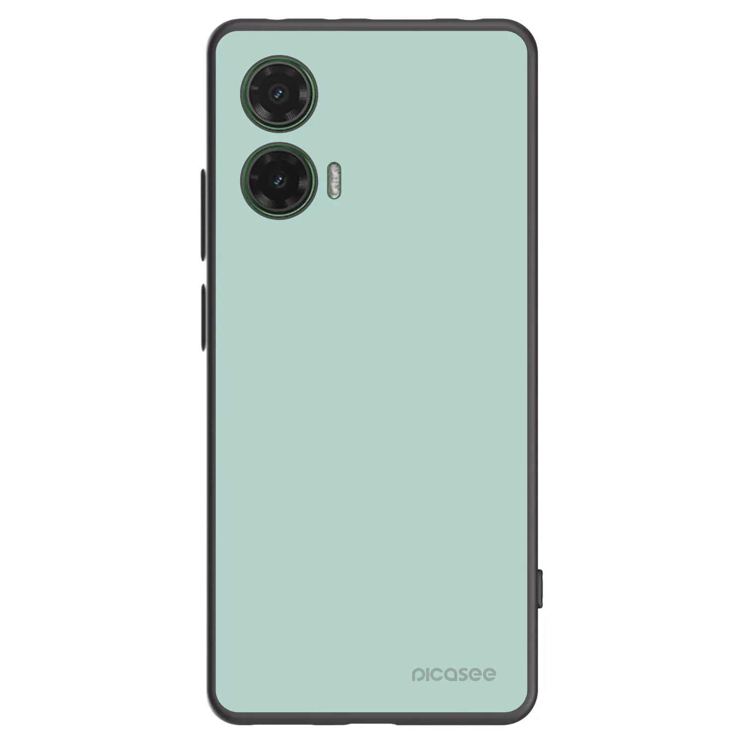 Picasee husă neagră din silicon pentru Motorola Moto G35 5G - Pastel Charm