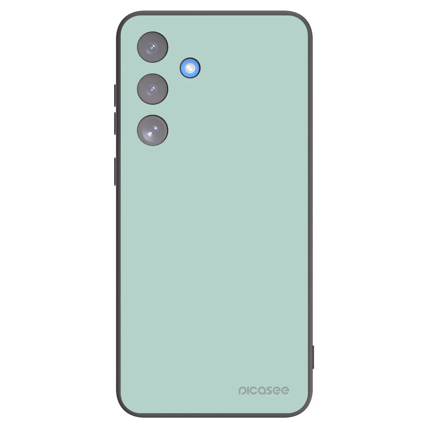 Picasee husă neagră din silicon pentru Samsung Galaxy S25 FE 5G - Pastel Charm