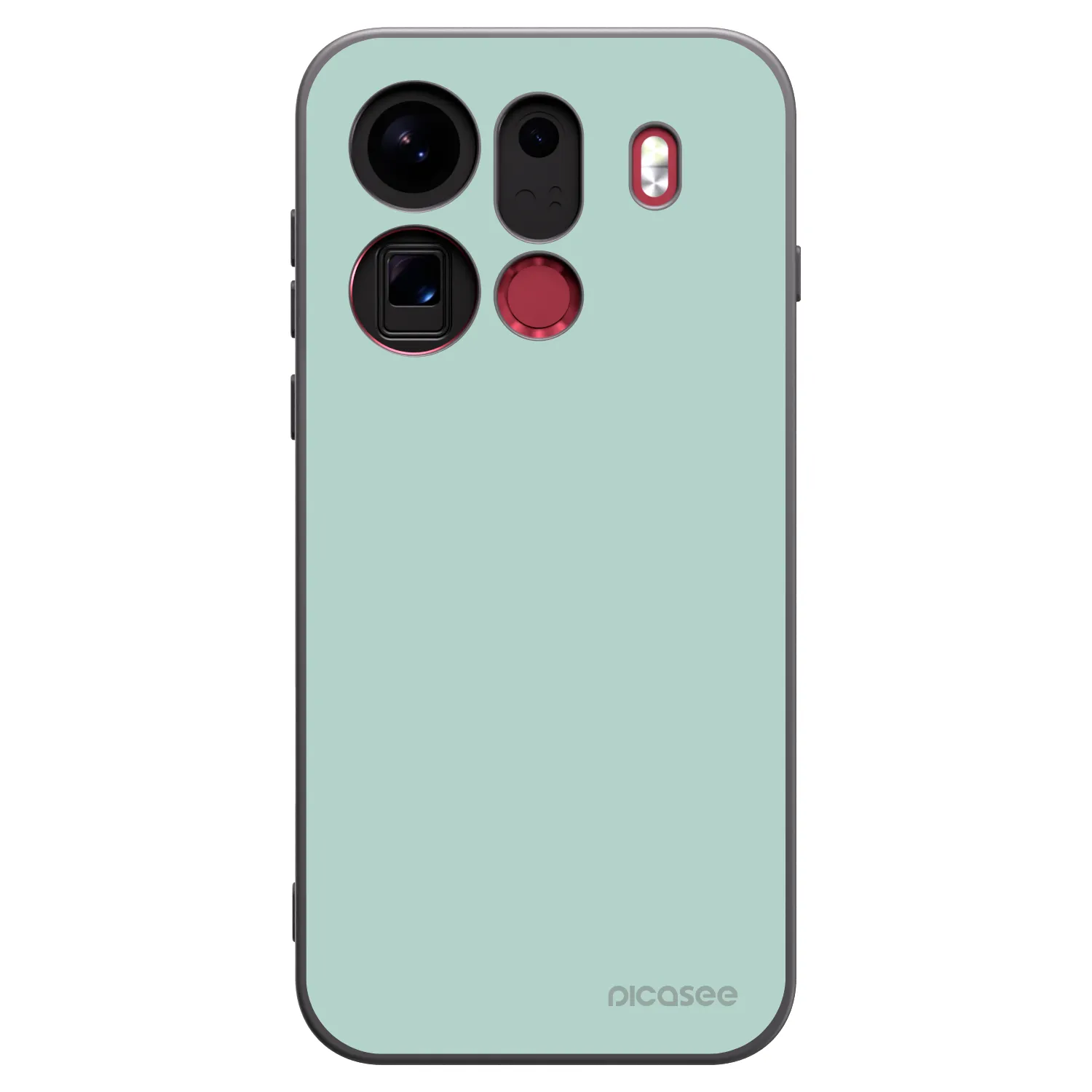 Picasee husă neagră din silicon pentru OPPO Find X9 Pro - Pastel Charm