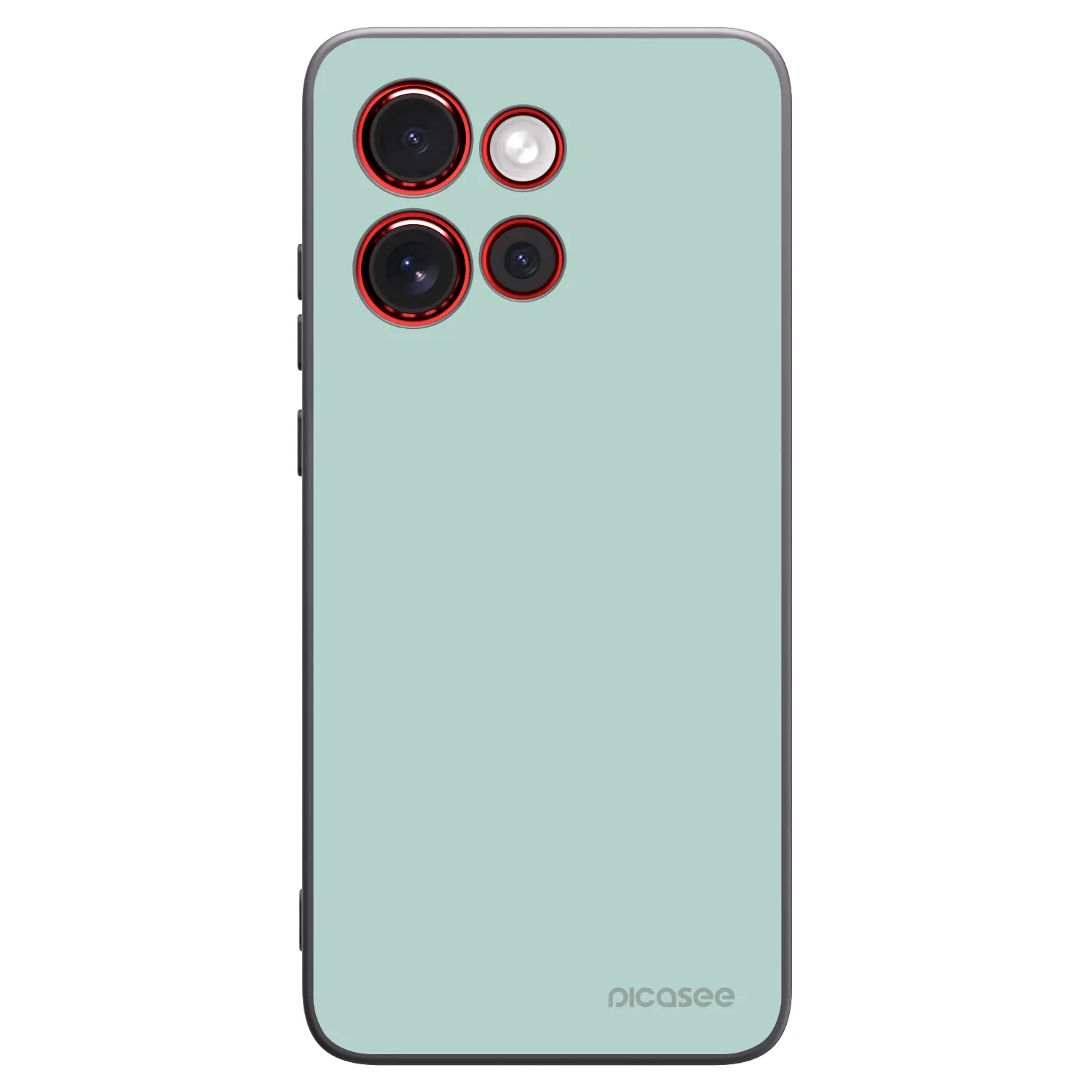 Picasee husă neagră din silicon pentru Motorola Edge 60 Neo 5G - Pastel Charm