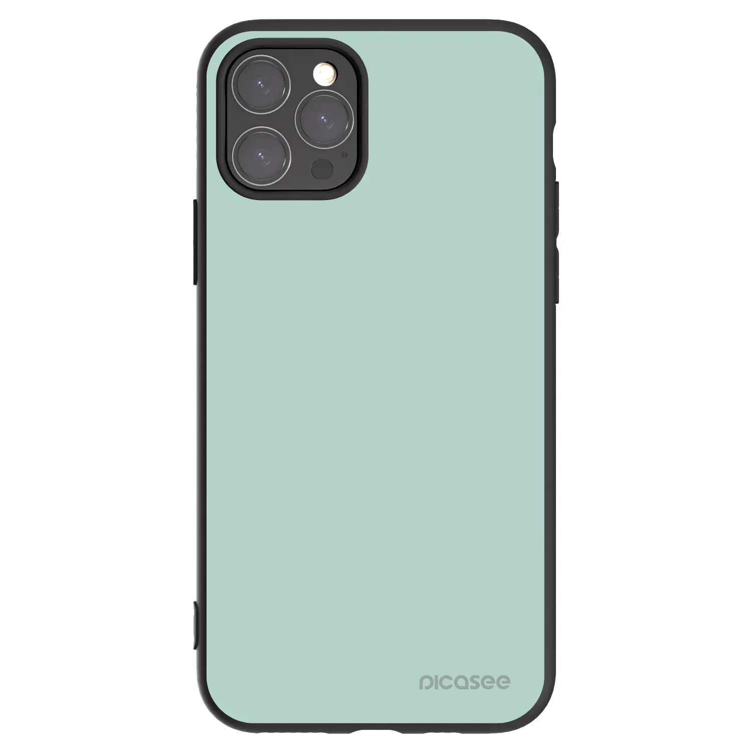 Picasee husă neagră din silicon pentru Apple iPhone 11 Pro - Pastel Charm