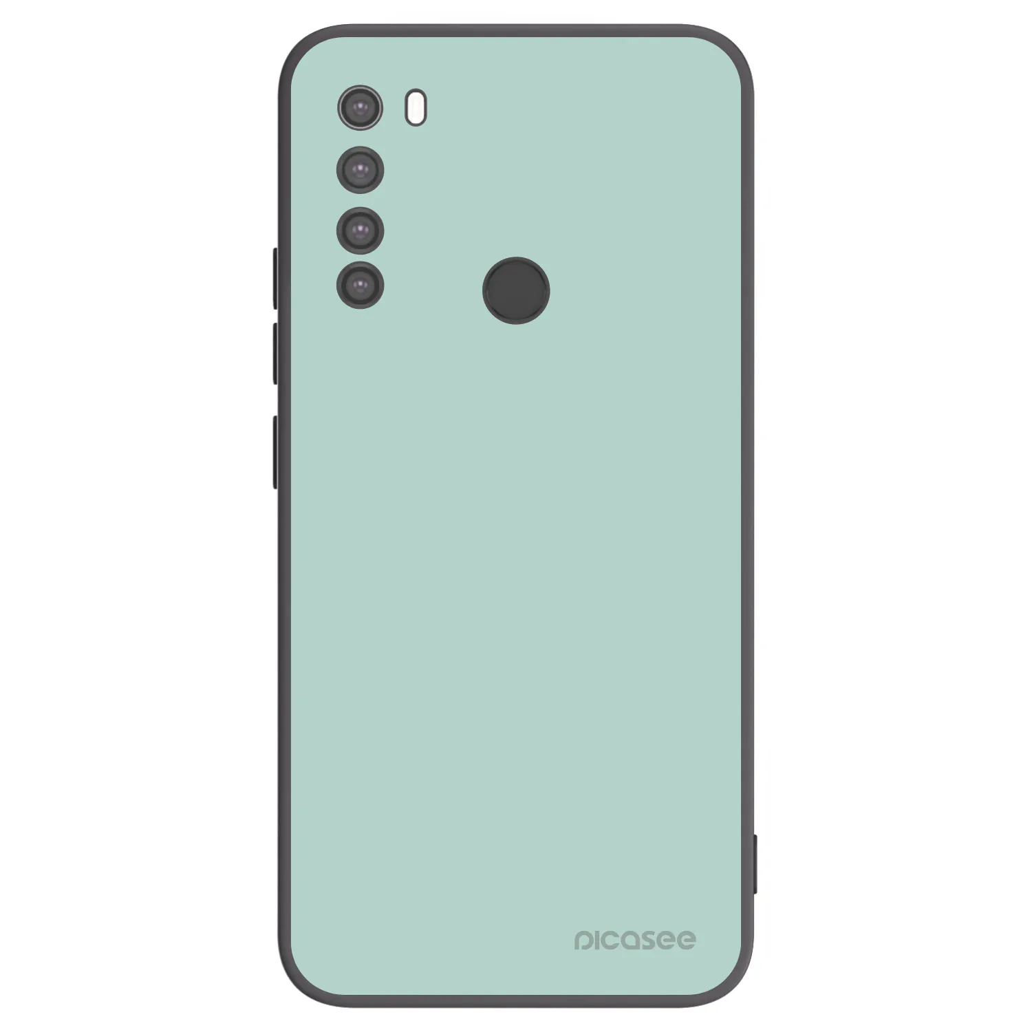 Picasee husă neagră din silicon pentru Xiaomi Redmi Note 8 - Pastel Charm