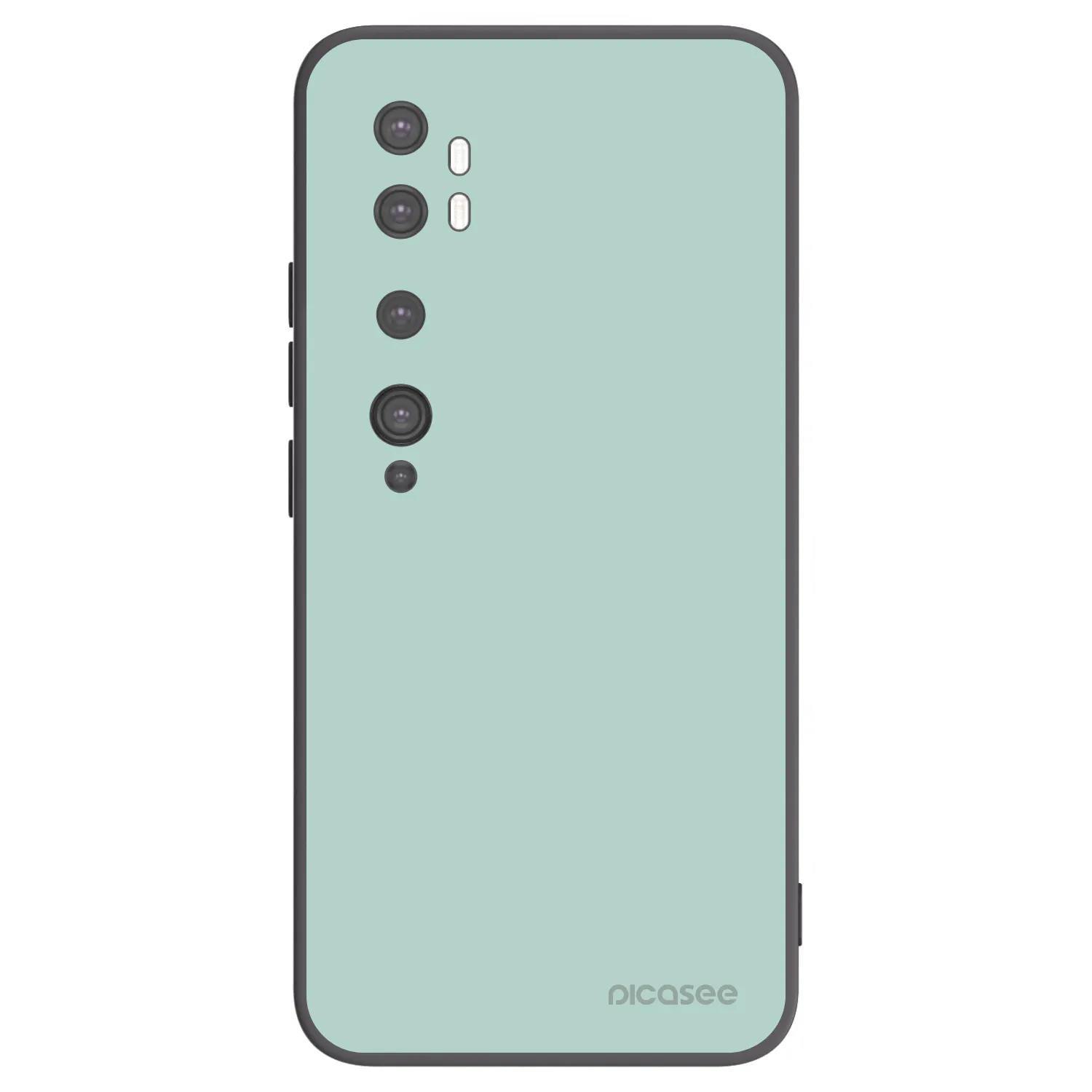 Picasee husă neagră din silicon pentru Xiaomi Mi Note 10 (Pro) - Pastel Charm