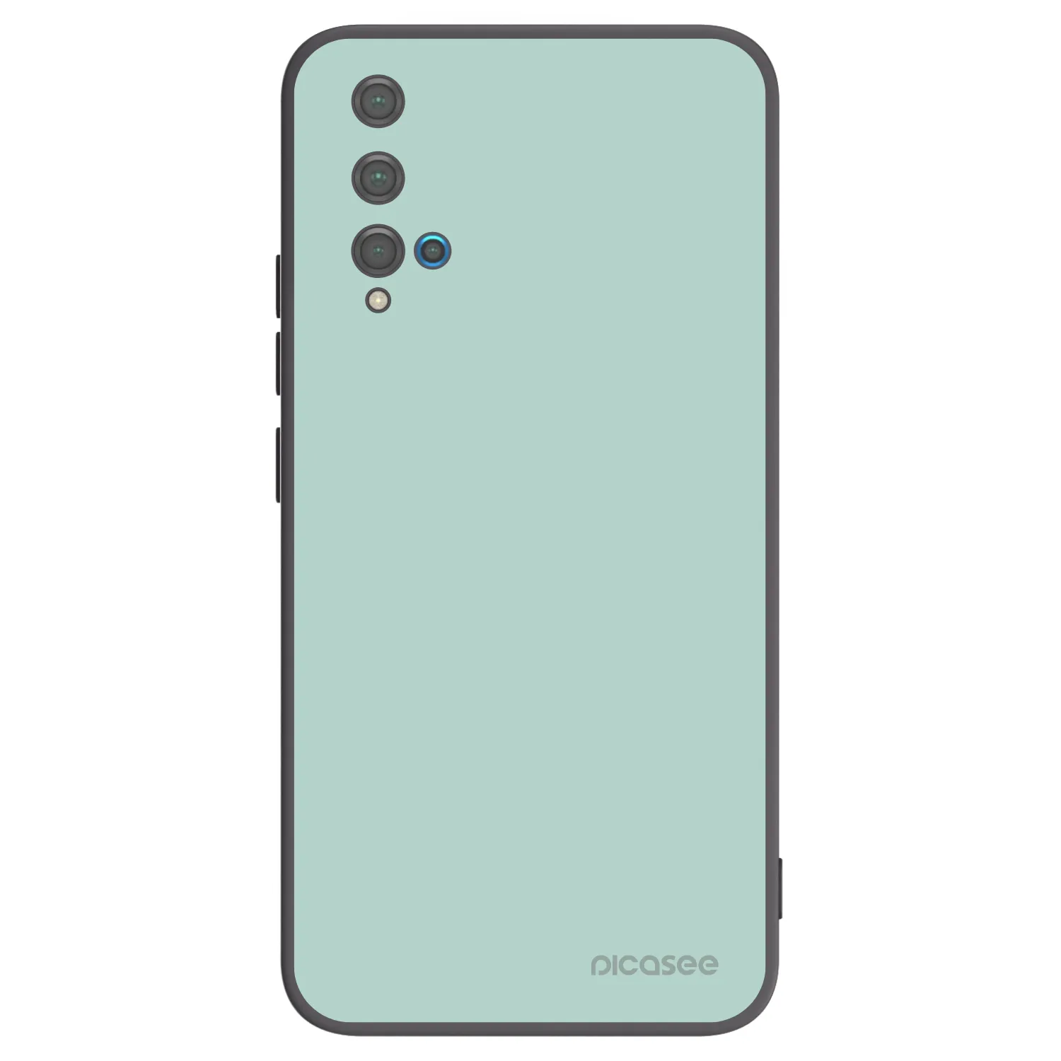 Picasee husă neagră din silicon pentru Huawei Nova 5T - Pastel Charm