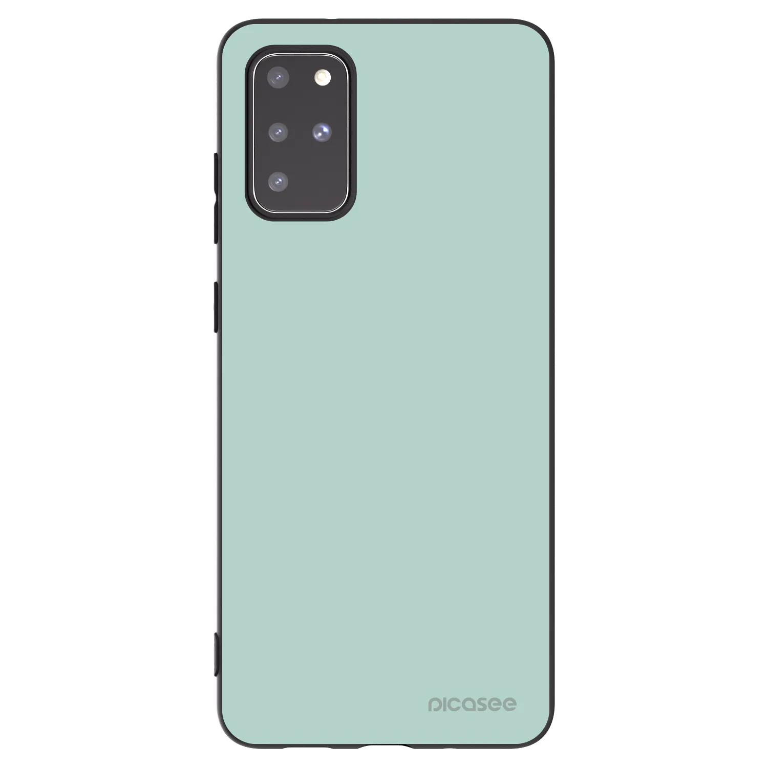 Picasee husă neagră din silicon pentru Samsung Galaxy S20+ G985F - Pastel Charm