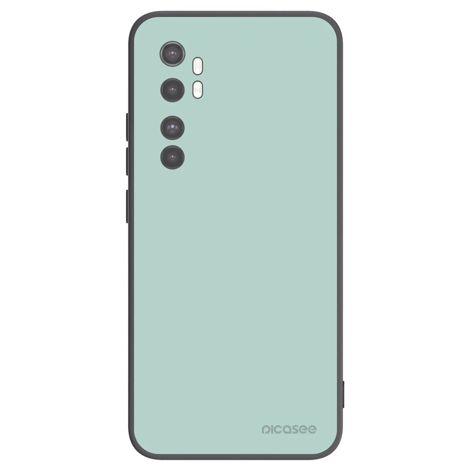 Picasee husă neagră din silicon pentru Xiaomi Mi Note 10 Lite - Pastel Charm