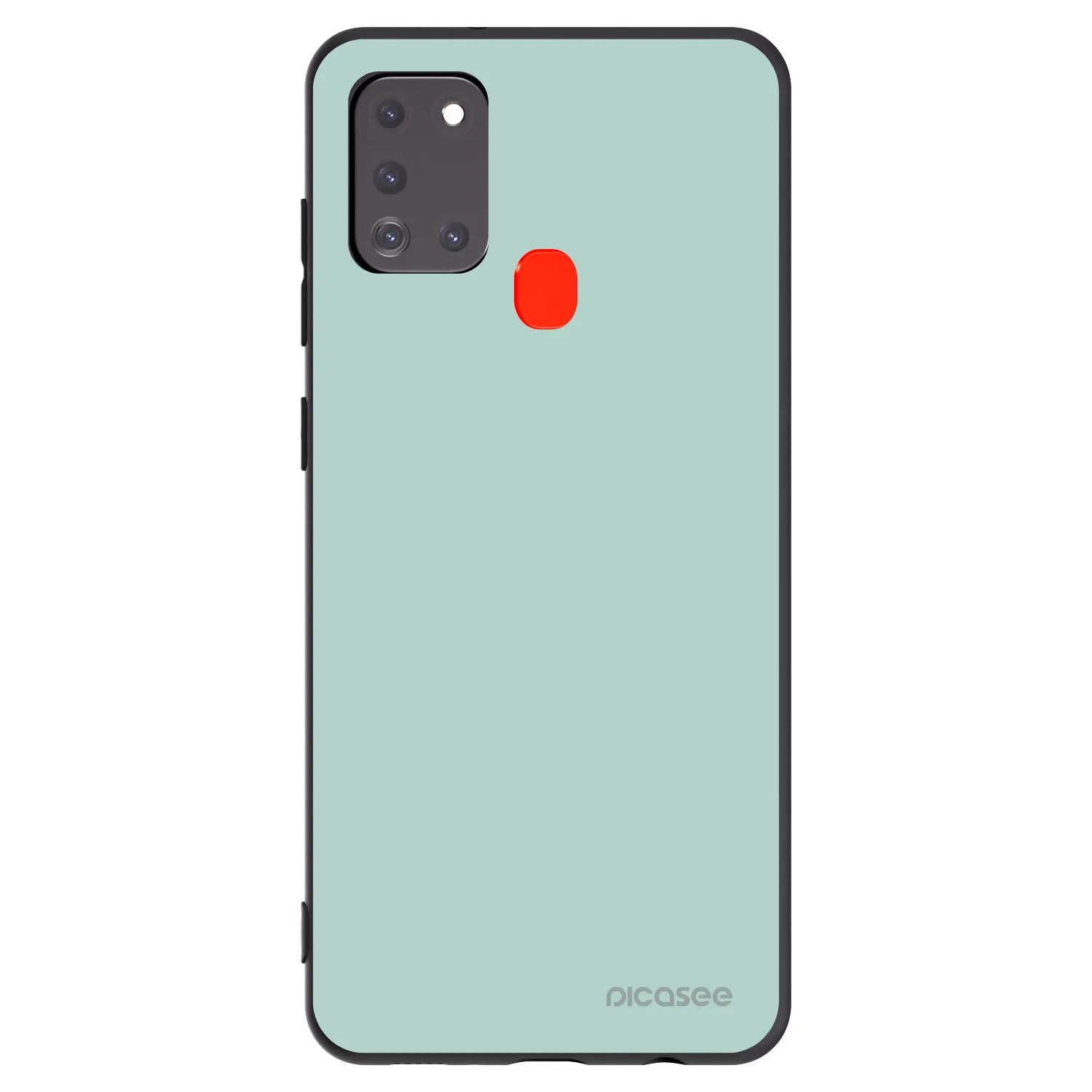 Picasee husă neagră din silicon pentru Samsung Galaxy A21s - Pastel Charm