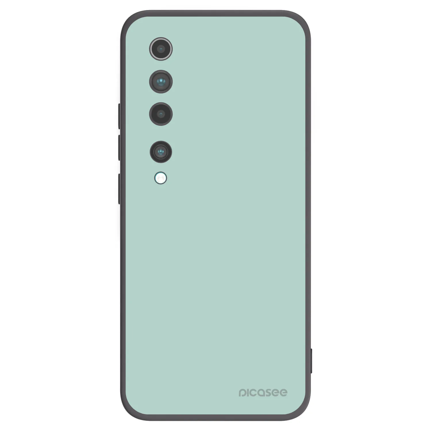 Picasee husă neagră din silicon pentru Xiaomi Mi 10 - Pastel Charm