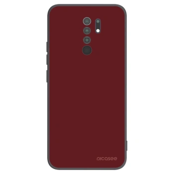 Picasee husă neagră din silicon pentru Xiaomi Redmi 9 - Red Bliss