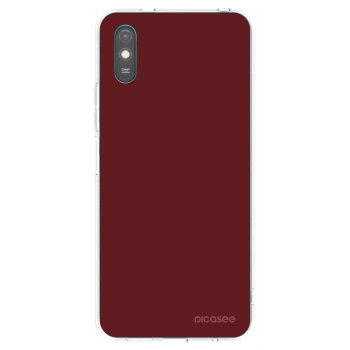 Picasee husă transparentă din silicon pentru Xiaomi Redmi 9A - Red Bliss