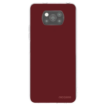 Picasee husă neagră din silicon pentru Xiaomi Poco X3 - Red Bliss