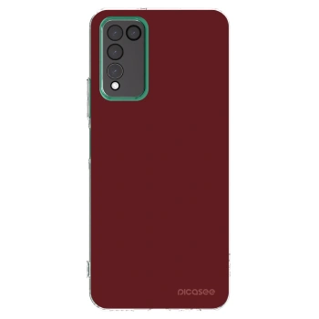 Picasee husă transparentă din silicon pentru Honor 10X Lite - Red Bliss