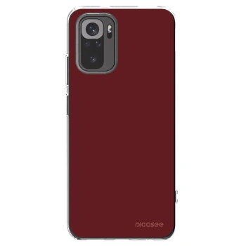 Picasee husă transparentă din silicon pentru Xiaomi Redmi Note 10 - Red Bliss