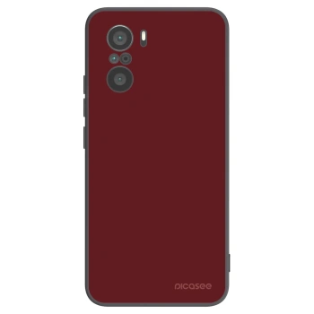Picasee husă neagră din silicon pentru Xiaomi Poco F3 - Red Bliss