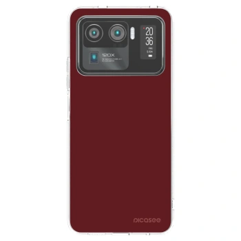 Picasee husă transparentă din silicon pentru Xiaomi Mi 11 Ultra - Red Bliss