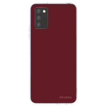 Picasee husă transparentă din silicon pentru Samsung Galaxy A02s A025G - Red Bliss
