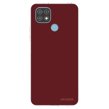 Picasee husă transparentă din silicon pentru Realme C21 - Red Bliss