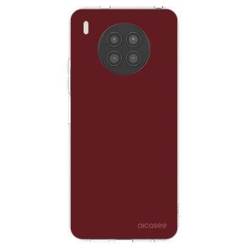 Picasee husă transparentă din silicon pentru Huawei Nova 8i - Red Bliss
