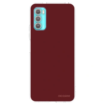 Picasee husă transparentă din silicon pentru Motorola Moto G60 - Red Bliss