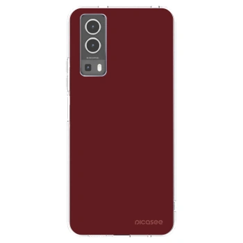 Picasee husă transparentă din silicon pentru Vivo Y72 5G - Red Bliss