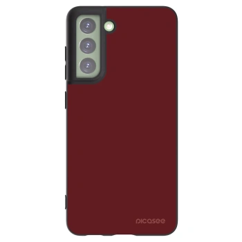 Picasee husă neagră din silicon pentru Samsung Galaxy S21 FE 5G - Red Bliss