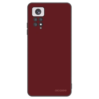 Picasee husă neagră din silicon pentru Xiaomi Redmi Note 11 - Red Bliss