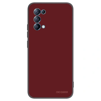Picasee husă neagră din silicon pentru OPPO Reno 5 5G - Red Bliss
