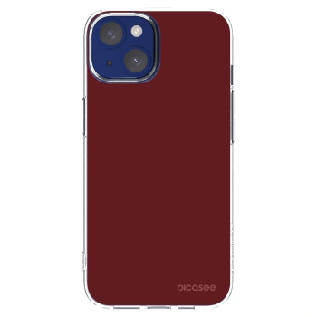 Picasee husă transparentă din silicon pentru Apple iPhone 14 - Red Bliss