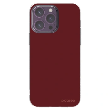 Picasee husă transparentă din silicon pentru Apple iPhone 14 Pro Max - Red Bliss