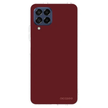Picasee husă transparentă din silicon pentru Samsung Galaxy M53 5G - Red Bliss