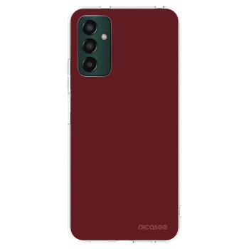 Picasee husă transparentă din silicon pentru Samsung Galaxy M13 M135F - Red Bliss