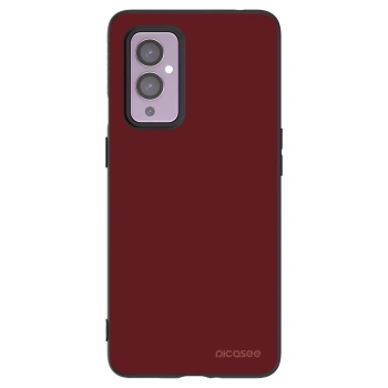 Picasee husă neagră din silicon pentru OnePlus 9 - Red Bliss
