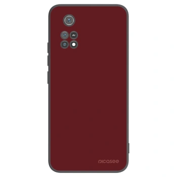 Picasee husă neagră din silicon pentru Xiaomi Poco M4 Pro - Red Bliss