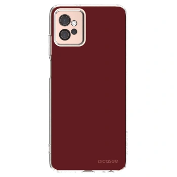 Picasee husă transparentă din silicon pentru Motorola Moto G32 - Red Bliss