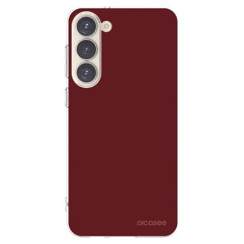 Picasee husă transparentă din silicon pentru Samsung Galaxy S23+ 5G - Red Bliss
