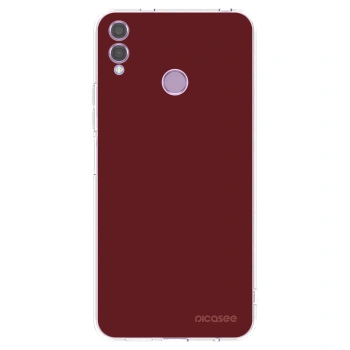 Picasee husă transparentă din silicon pentru Honor 8X - Red Bliss