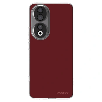 Picasee husă transparentă din silicon pentru Honor 90 5G - Red Bliss