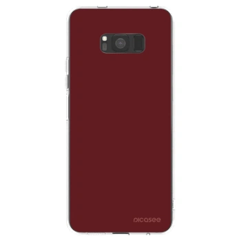 Picasee husă transparentă din silicon pentru Samsung Galaxy S8 G950F - Red Bliss