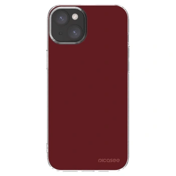 Picasee husă transparentă din silicon pentru Apple iPhone 15 Plus - Red Bliss