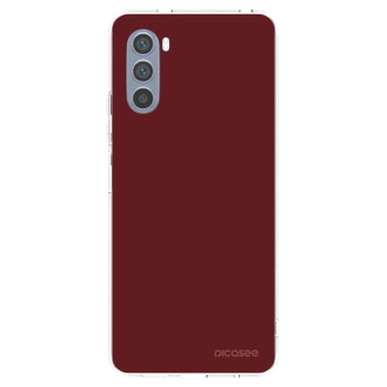 Picasee husă transparentă din silicon pentru Motorola Moto G62 - Red Bliss