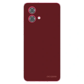 Picasee husă transparentă din silicon pentru Motorola Moto G84 5G - Red Bliss