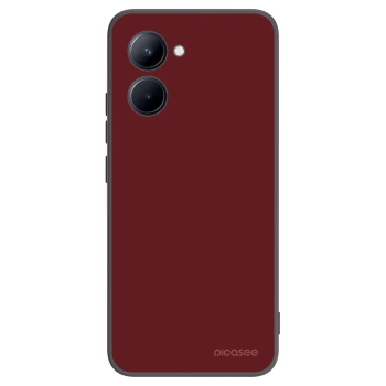 Picasee husă neagră din silicon pentru Realme C33 (2023) - Red Bliss