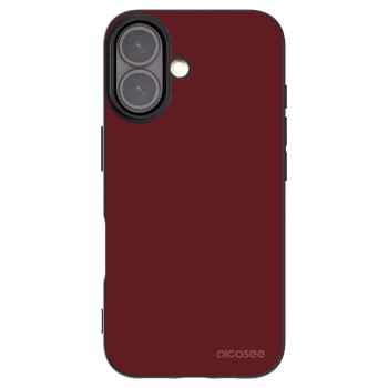 Picasee husă neagră din silicon pentru Apple iPhone 16 - Red Bliss