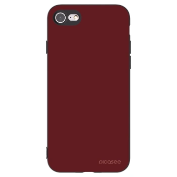 Picasee husă neagră din silicon pentru Apple iPhone 8 - Red Bliss