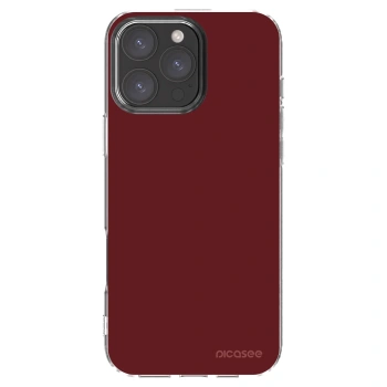 Picasee husă transparentă din silicon pentru Apple iPhone 16 Pro Max - Red Bliss