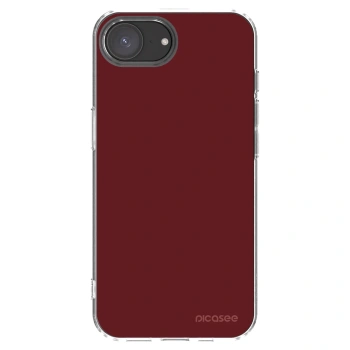 Picasee husă transparentă din silicon pentru Apple iPhone 16e - Red Bliss
