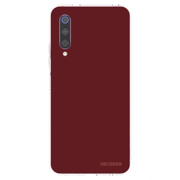 Picasee husă transparentă din silicon pentru Xiaomi Mi 9 - Red Bliss