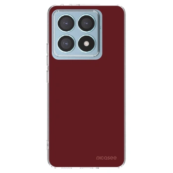 Picasee husă transparentă din silicon pentru Xiaomi 14T Pro - Red Bliss